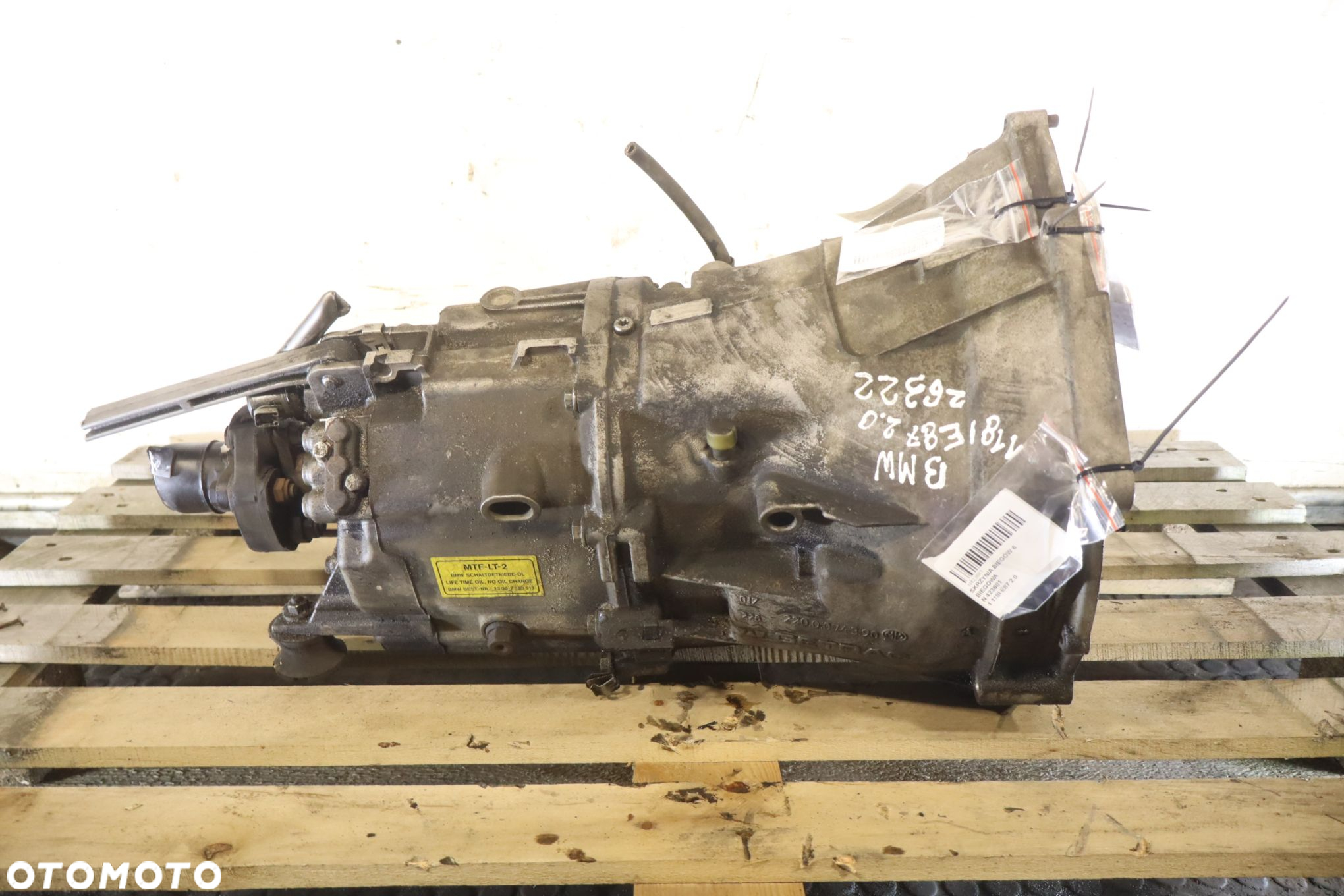 SKRZYNIA BIEGÓW 6 BIEGOWA BMW 1 118I E87 2.0 7533513 - 3