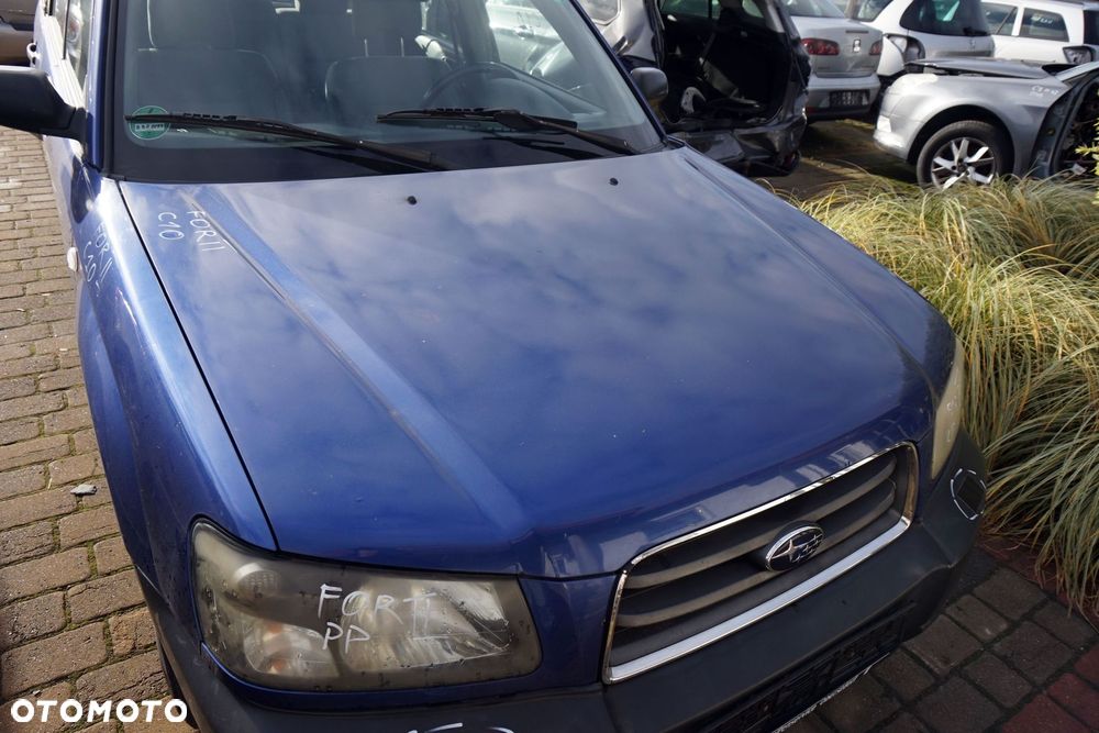 MASKA ZDERZAK BŁOTNIKI LAMPY FORESTER II SG 2J2  SUBARU 2002-2006 NIEBIESKI PRZÓD KOMPLETNY - 3