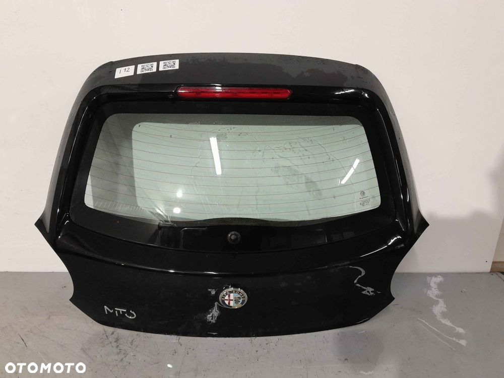 KLAPA TYŁ TYLNA BAGAŻNIKA | ALFA ROMEO MITO I HB 601 CZARNY - 1