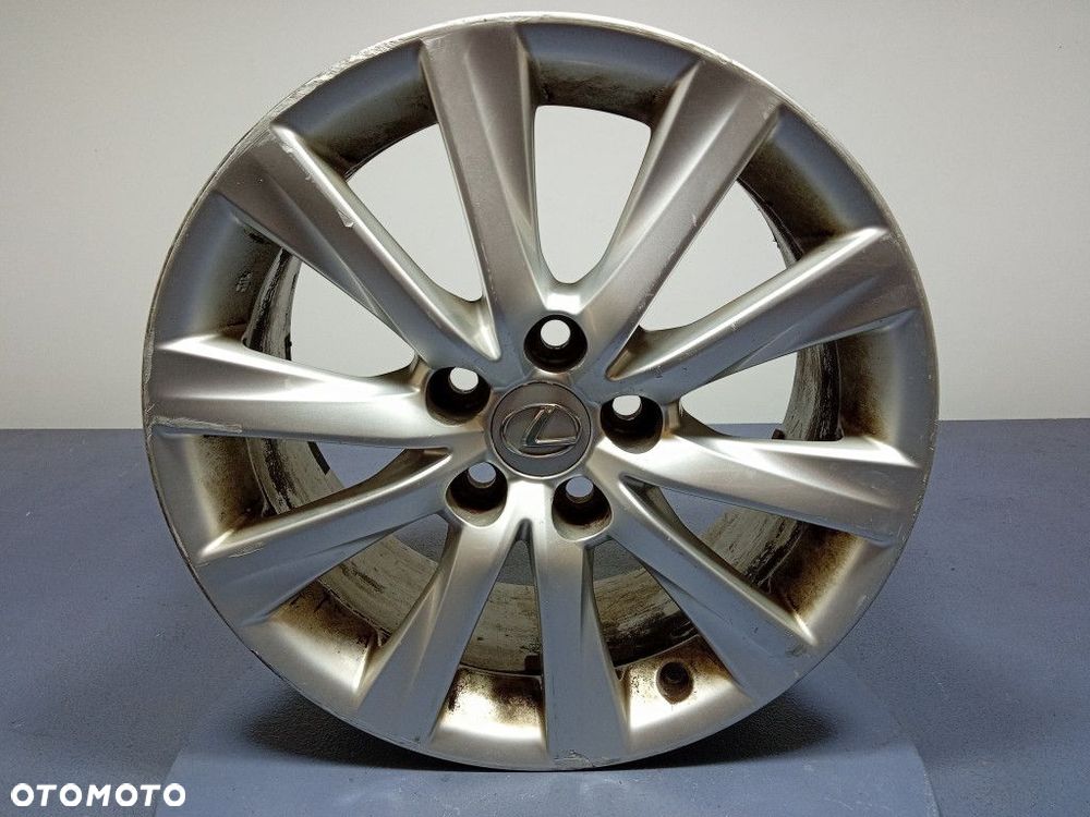 LEXUS IS III XE30 FELGA ALUMINIOWA 7,5JX17 ET45 5X114,3 1 SZT - 1
