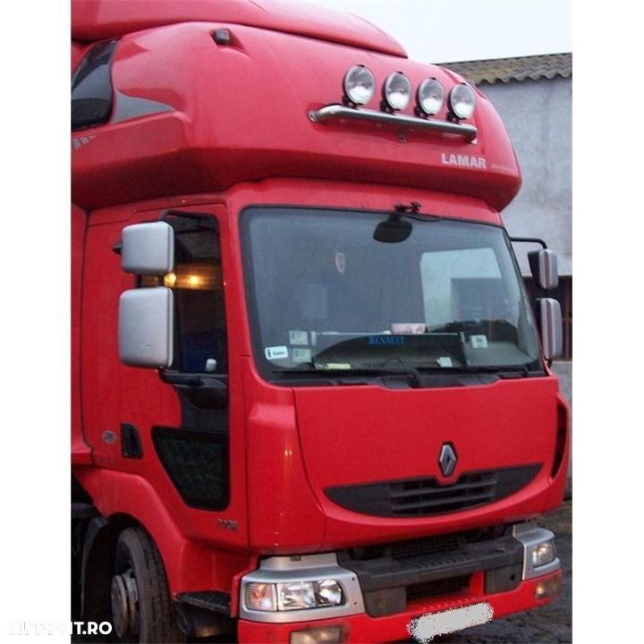 Bullbar, suporti lumini Renault Premium - 4
