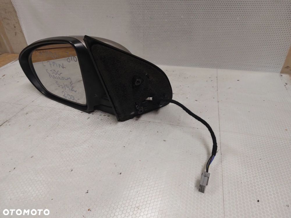 - LUSTERKO ELEKTRYCZNE LEWE NISSAN QASHQAI J10 C30G PIASKOWY 7PIN - 3