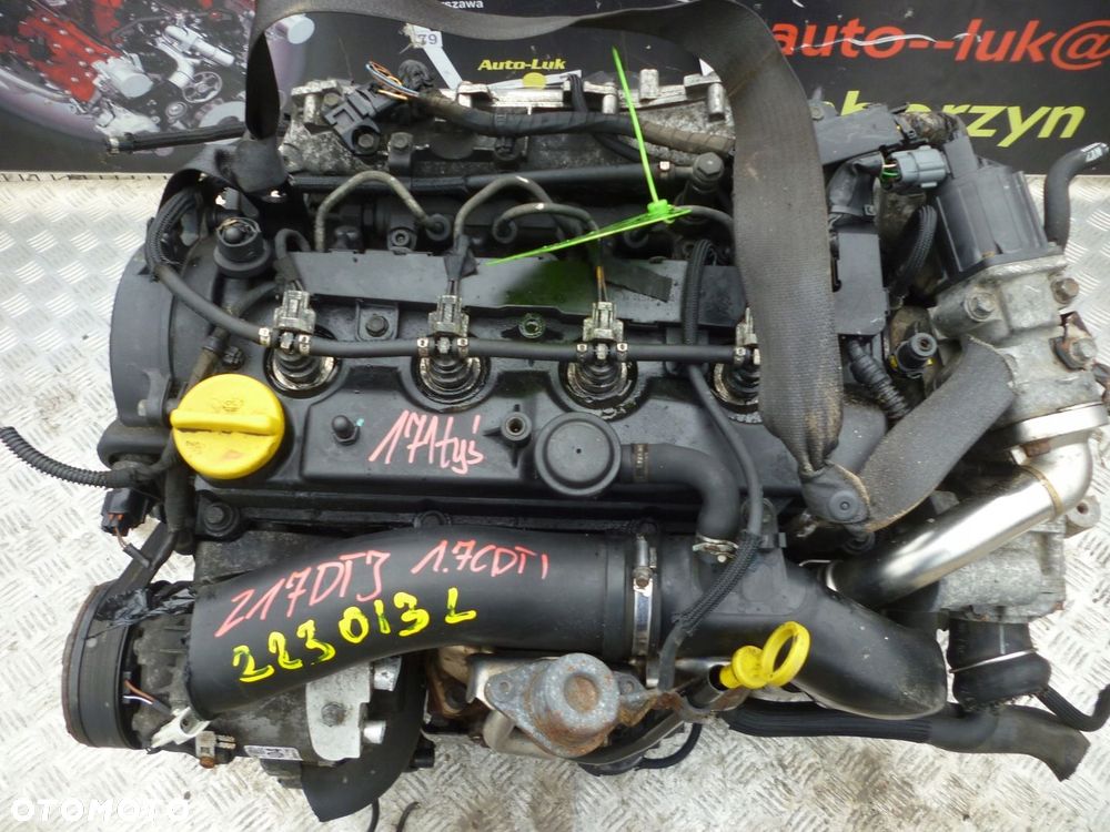 SILNIK OPEL ASTRA H 1.7 CDTI Z17DTJ 171 TYS  UKŁ. PALIW. - 2