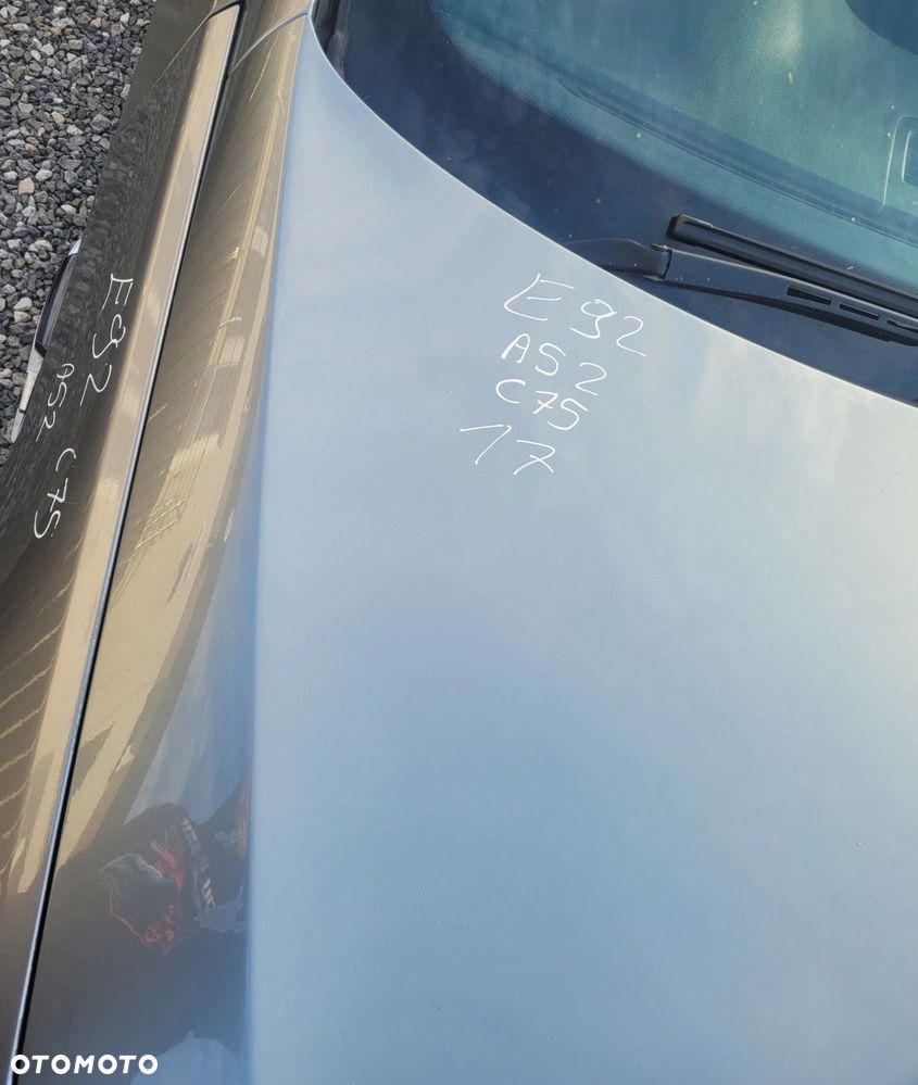 MASKA POKRYWA SILNIKA BMW 3 E92 E93 A52 SPACEGRAU C75 - 2