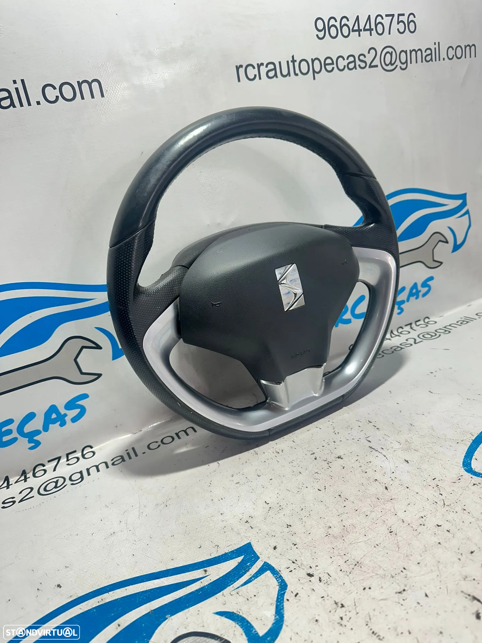 .Volante Pele Pele Perfurada Citroen DS DS3 2009 - 2016 - 4