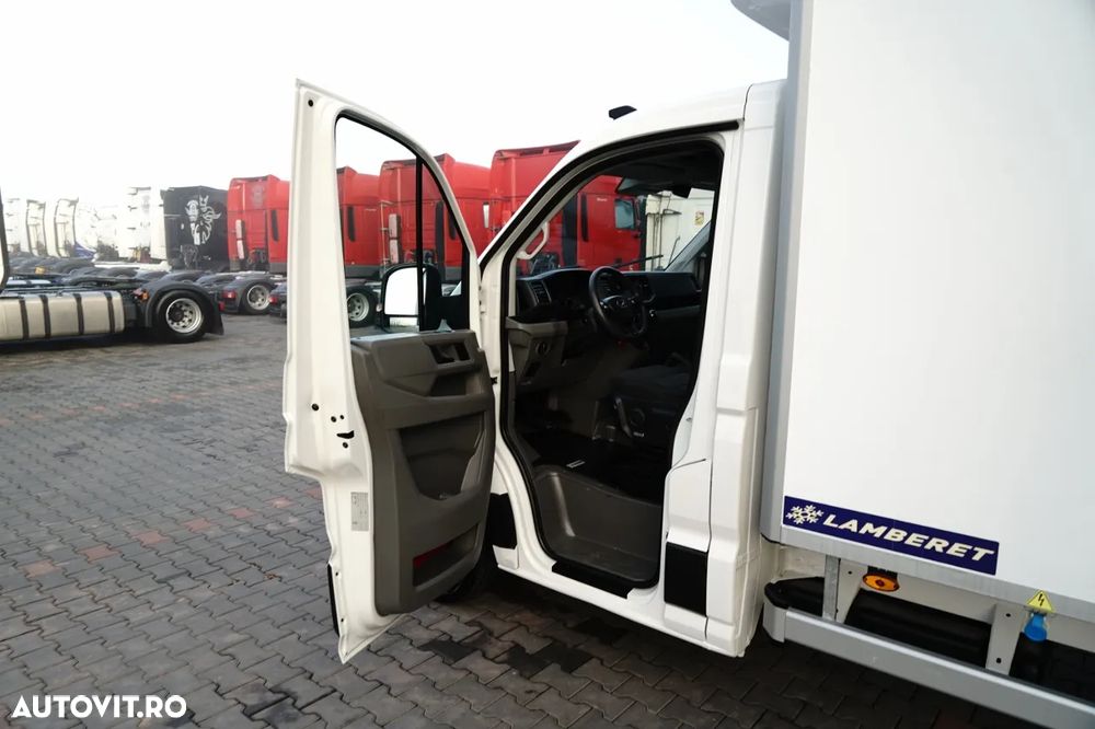 MAN TGE 3.180 / REFRIGERAT / CAMION TRANSPORT XARIOS 350 UNITATE / HIDRAULIC / DOPPLESTOCK - 24