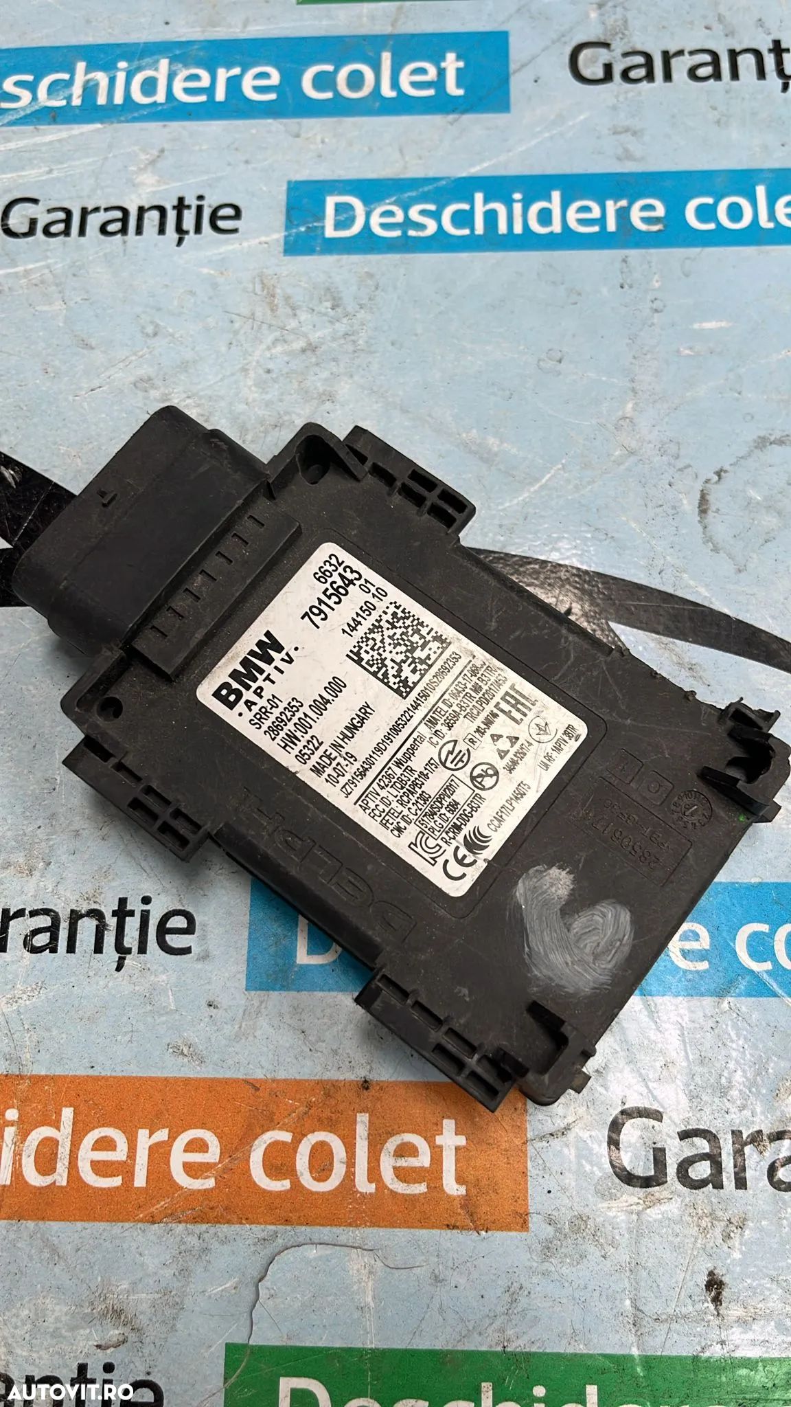 Radar distronic BMW G20 G30 G11 G05 7915643 - 1