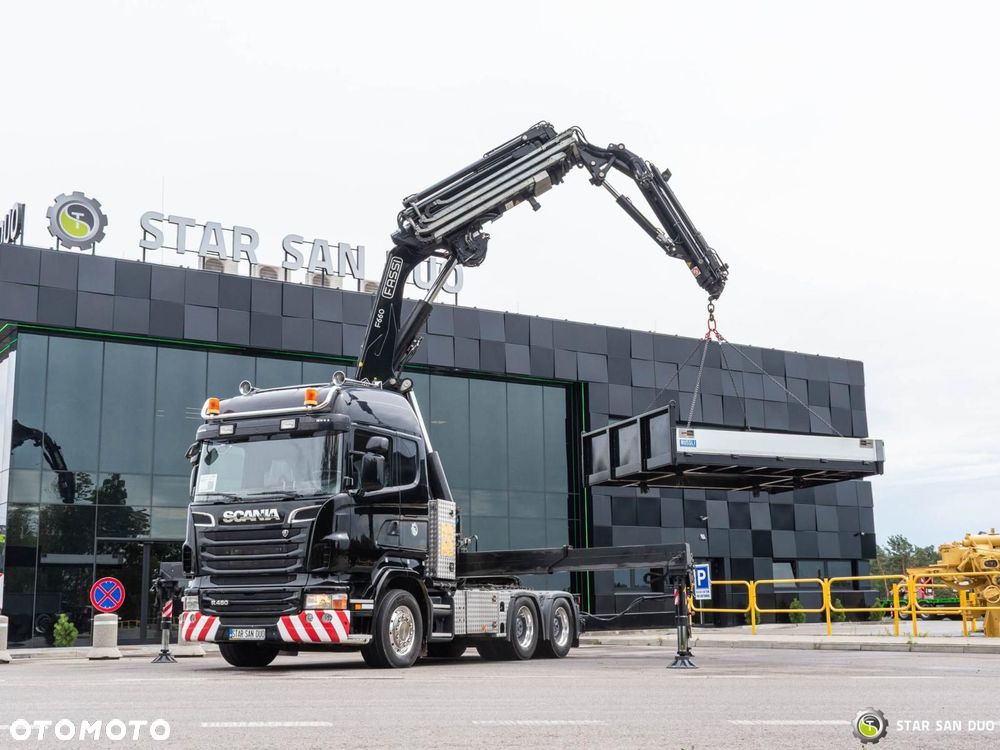 Scania R480 6x4 FASSI F660RA.2.26 HE-DYNAMIC HDS Żuraw Fly Jib Siodło - 2