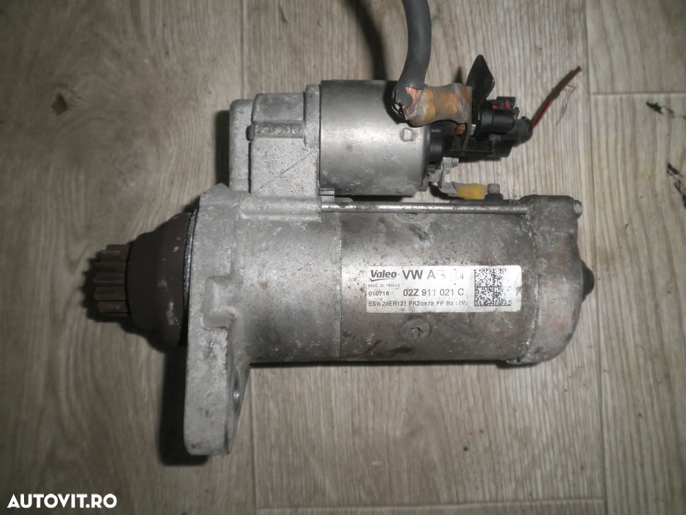 Electromotor VW Polo 6R, Seat Ibiza, 1.4 TDI 02Z911021C - 1