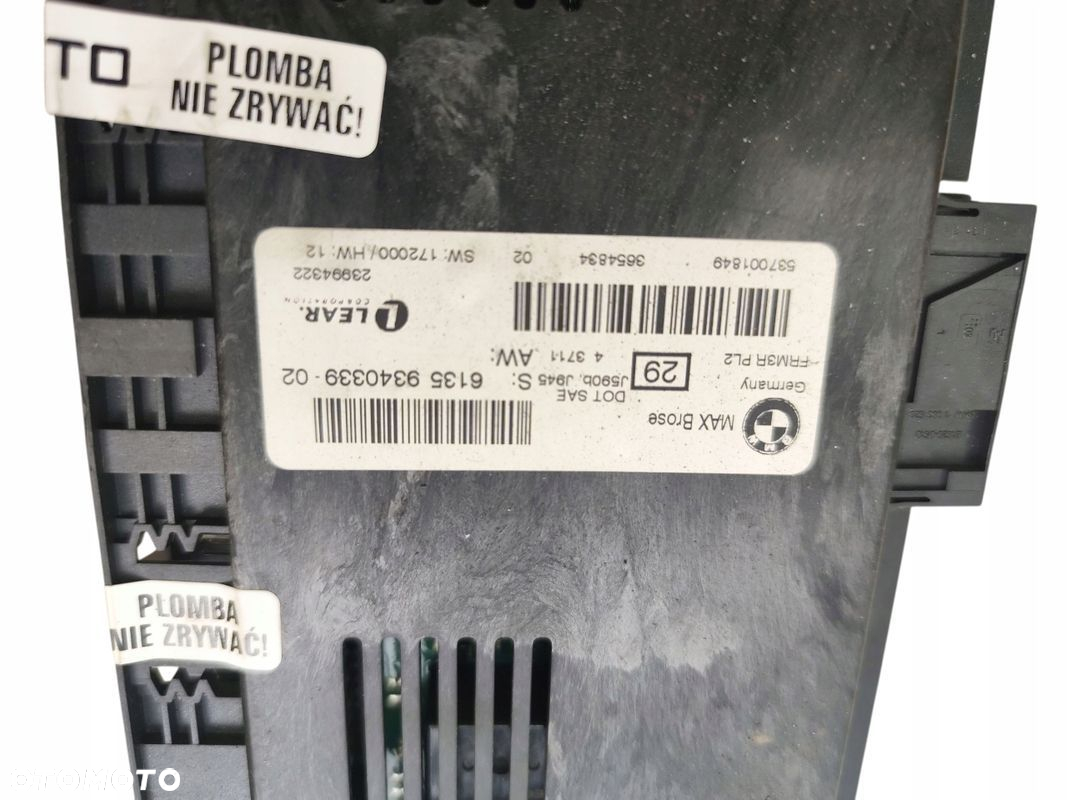 MODUŁ ŚWIATEŁ FRM3R PL2 MAX BROSE BMW X1 E84 23994322 - 4