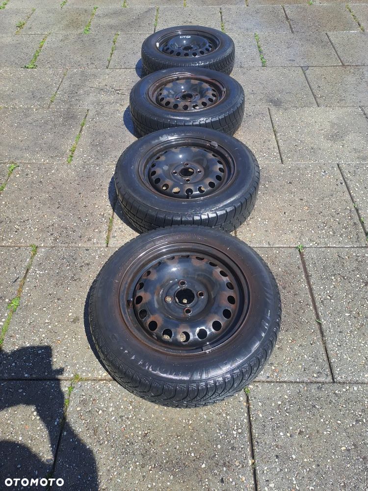 Skoda Citygo komplet felg z oponami 4x100 165/70 R14 - 1