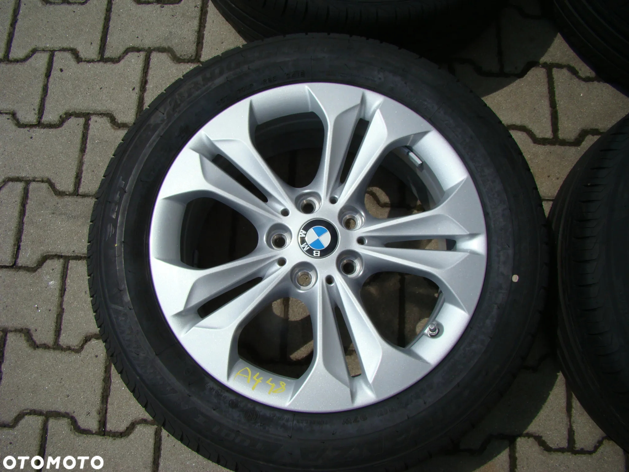 a448 5x112 BMW X1 F48 F49 X2 F39 7,5jx17 opony lato 225/55 czujniki - 2