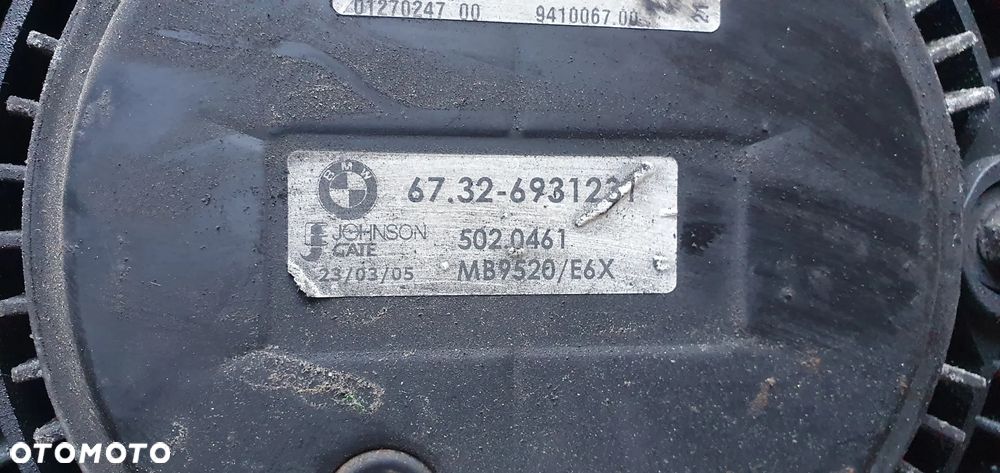 Pas przedni chłodnice wentylator BMW 6 E63 3.0 9410067 6931231 7548347 - 10