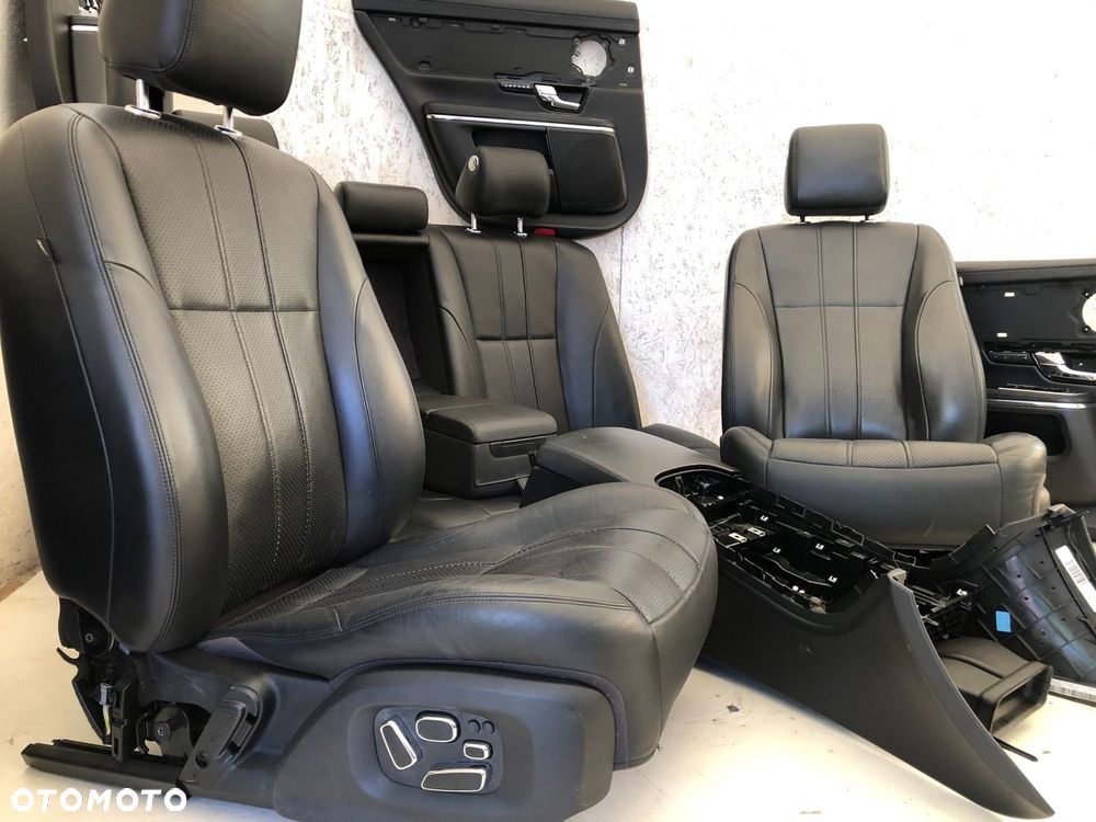 JAGUAR XJ X351 FOTELE SKÓRA WENTYL MASAŻ KPL EU - 2