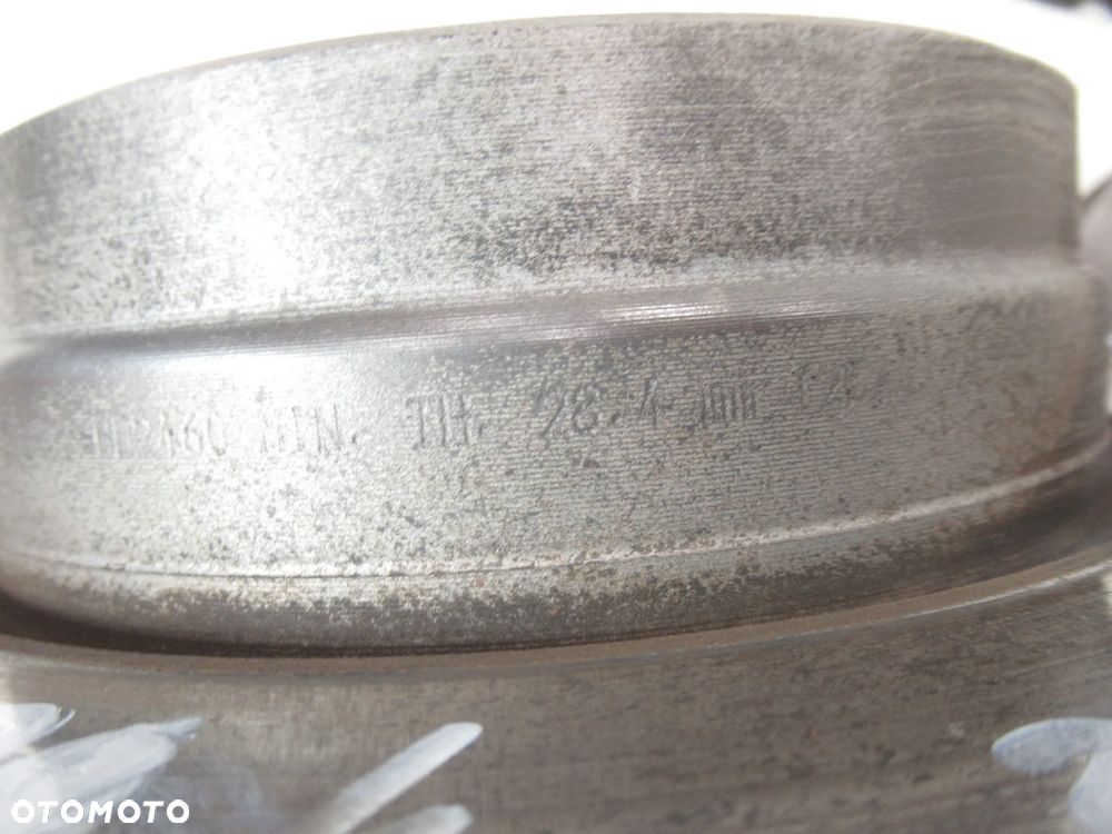 Tarcze hamulcowe przód przednie klocki czujnik BMW e60 e61 e63 e64 324mm - 10