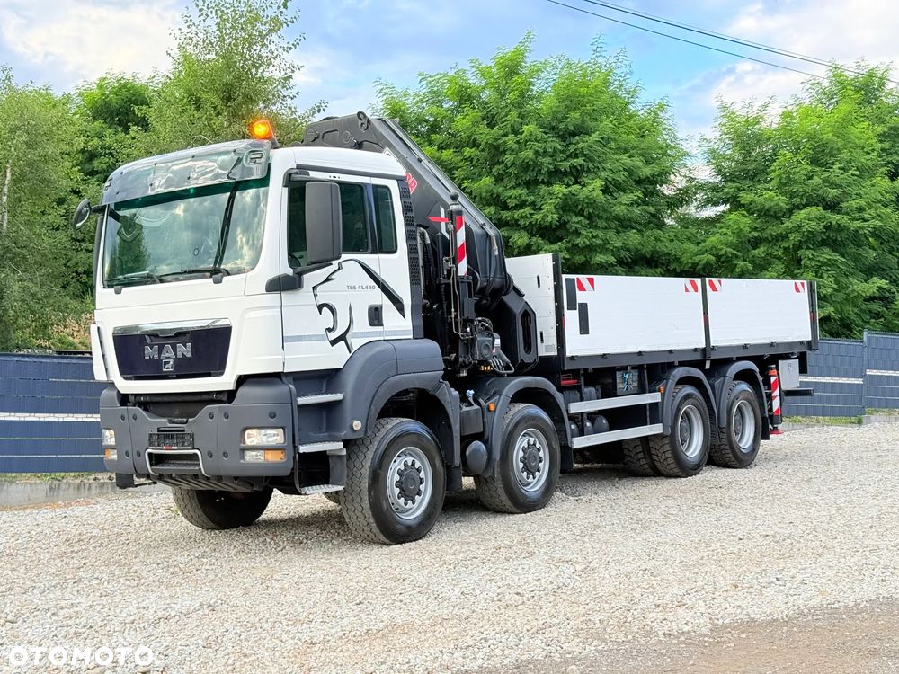 MAN * MAN 41.440 TGS * Napęd 8x6 * HDS Kran Hiab 700 E-9 HIPRO * 22 M * Energetyka * Sprowadzony * - 2