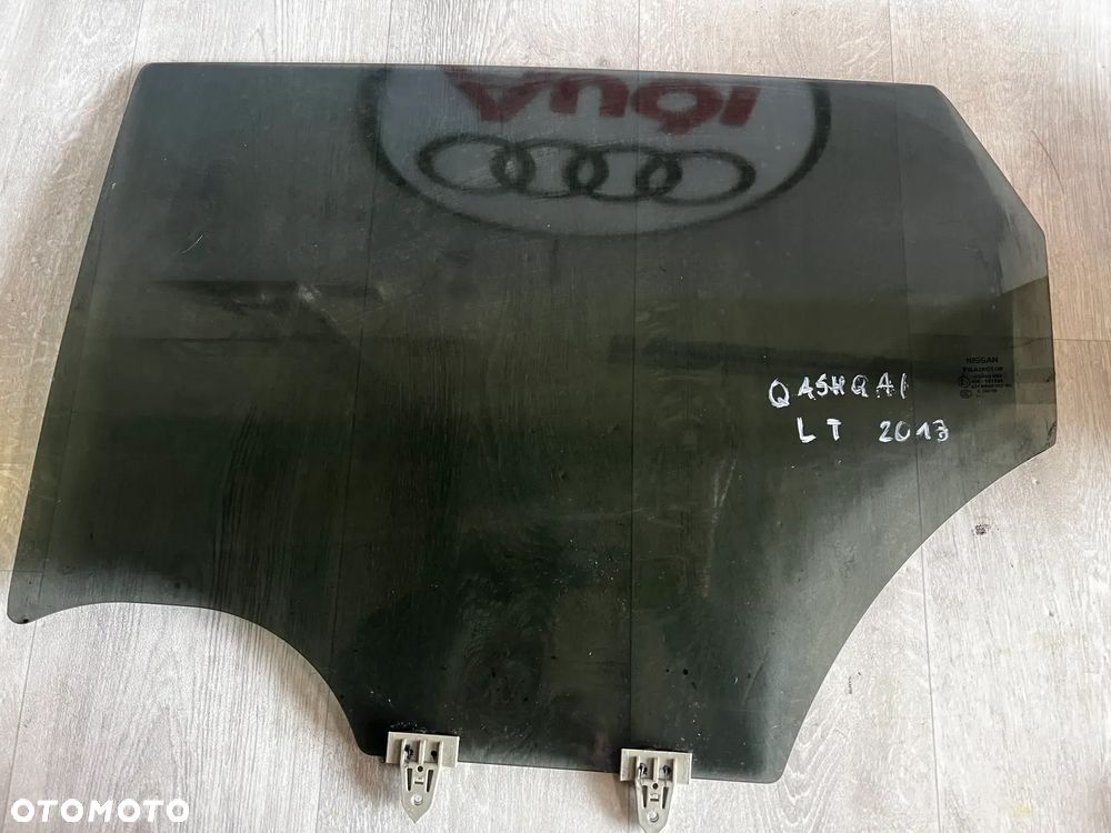 NISSAN QASHQAI 2 J11 13-22 SZYBA DRZWI TYLNYCH LEWYCH TYŁ LEWY 2013R - 1