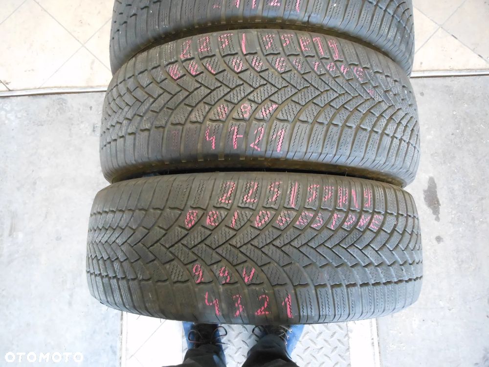 opony 225/55r19 bridgestone blizzak lm005 6mm zima komplet - 2