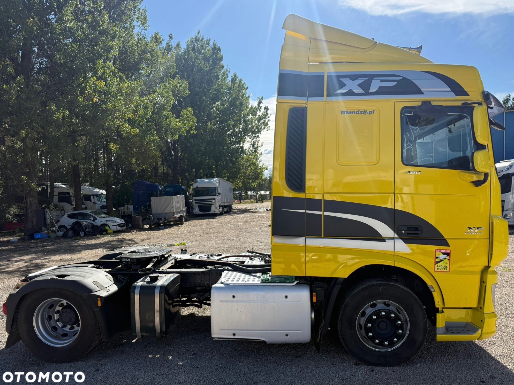 DAF XF460 SPACE CAB AUTOMAT SPOJLERY HYDRAULIKA DO WYWROTU 1xALUTANK STANDKLIMA LODÓWKA EURO 6 2015r ŁADNY - 6