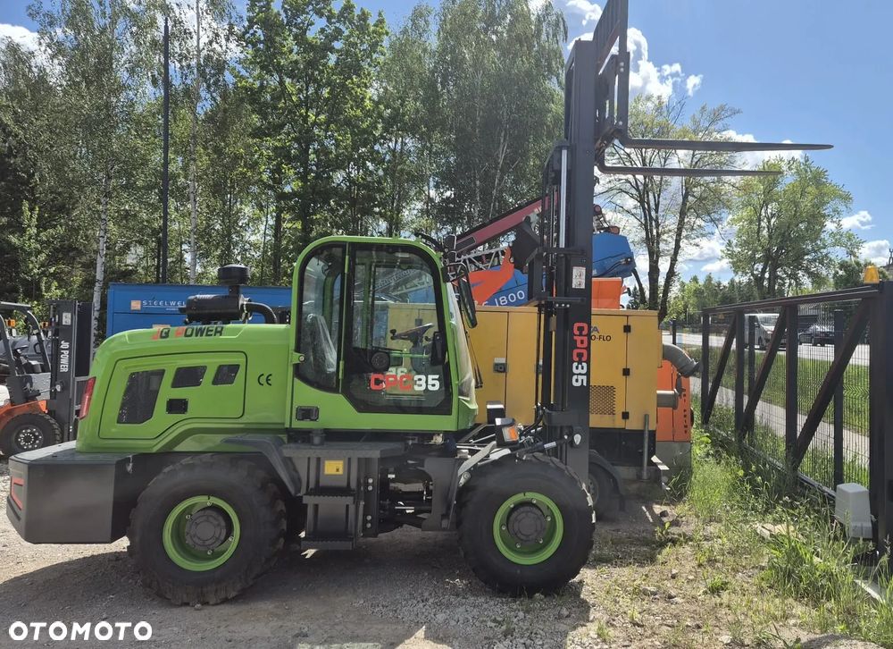 Inny JQ POWER CPC 35 TERENOWY WÓZEK WIDŁOWY ( LINDE, TOYOTA, KOMATSU, CAT, DOOSAN, MANITU, STILL, MITSUBISHI, HANGCHA, JUNGHEINRICH ) - 11