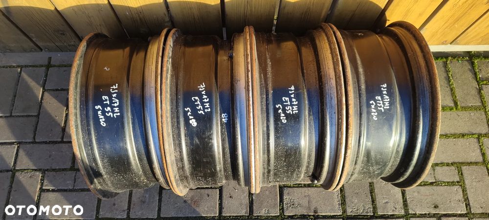 FELGI STALOWE 5x120 7E0601027B 7Jx17 CALI ET55 VW T5 T6 KOMPLET 4 SZTUKI - 8