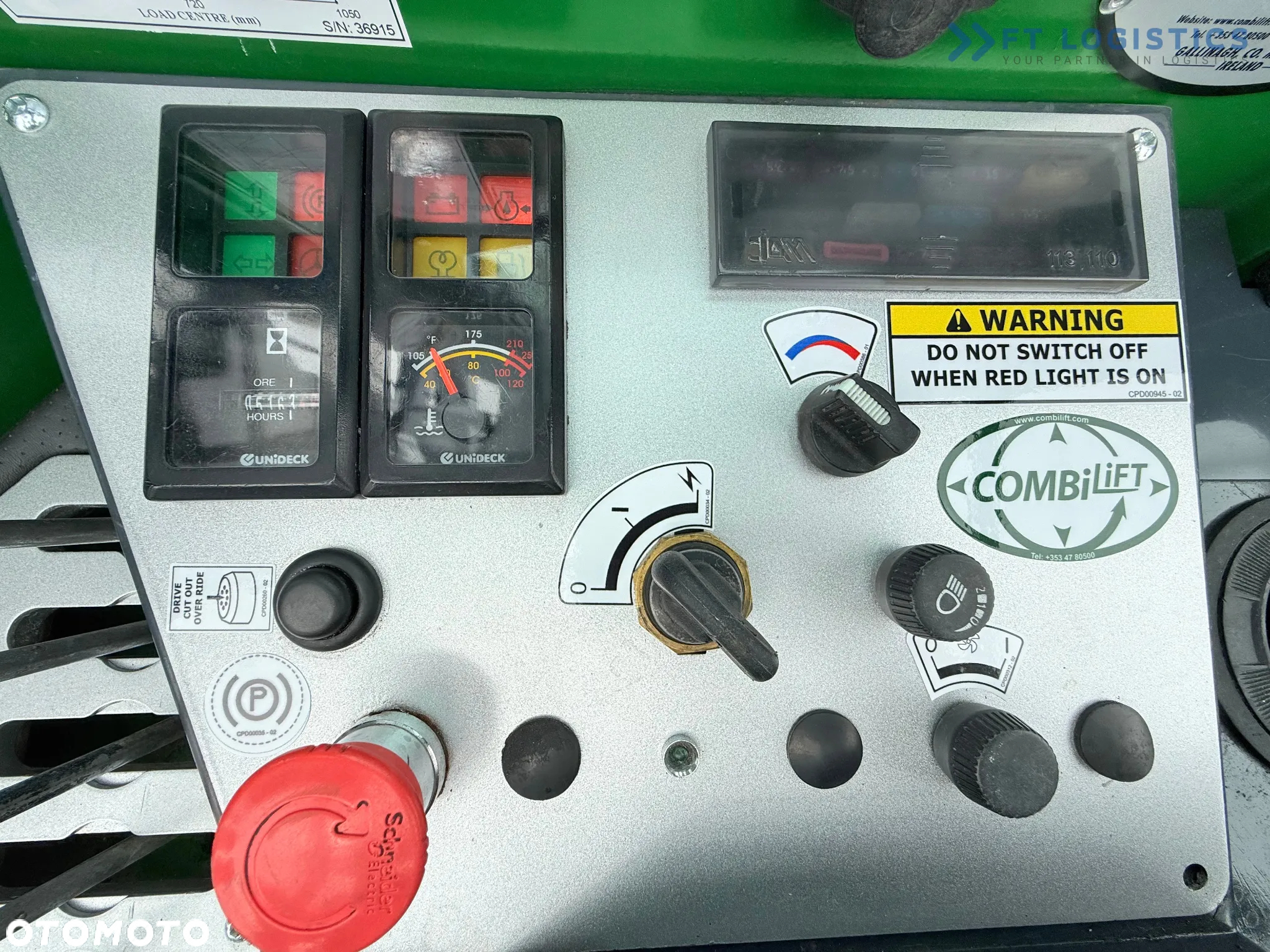 Combilift C4000 / TRIPLEX / 9300MM /  DUŻY WYBÓR WÓZKÓW CZTEROKIERUNKOWYCH / WOLNY SKOK / POZYCJONER / GAZ / KABINA / JAK NOWY - 20