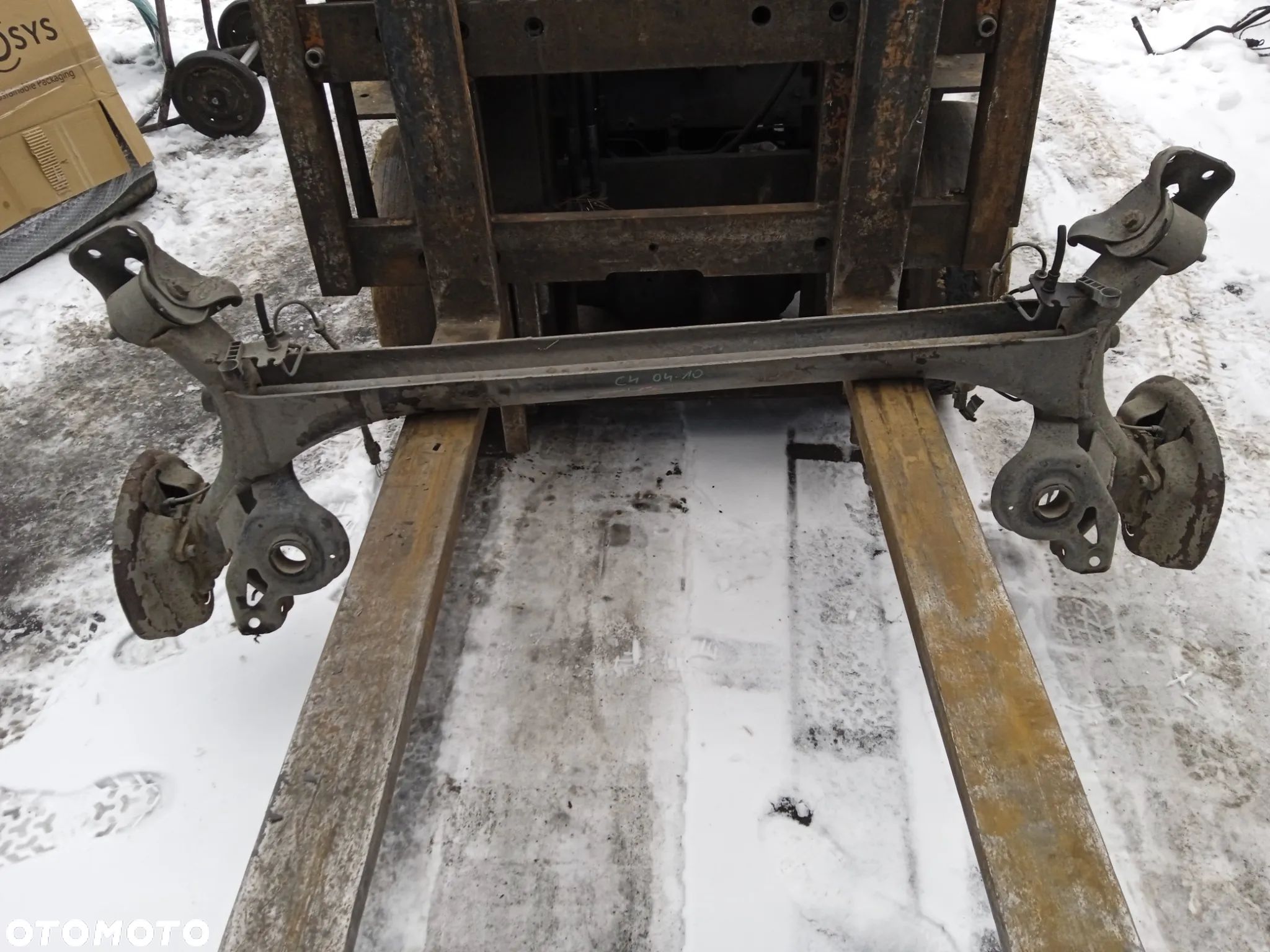 BELKA TYLNEGO ZAWIESZENIA CITROEN C4 04-10 - 1