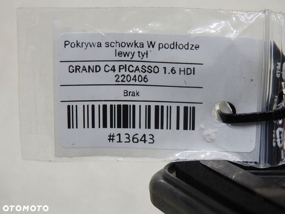 KLAPKA SCHOWKA PODŁOGI LEWY TYŁ C4 GRAND PICASSO - 7