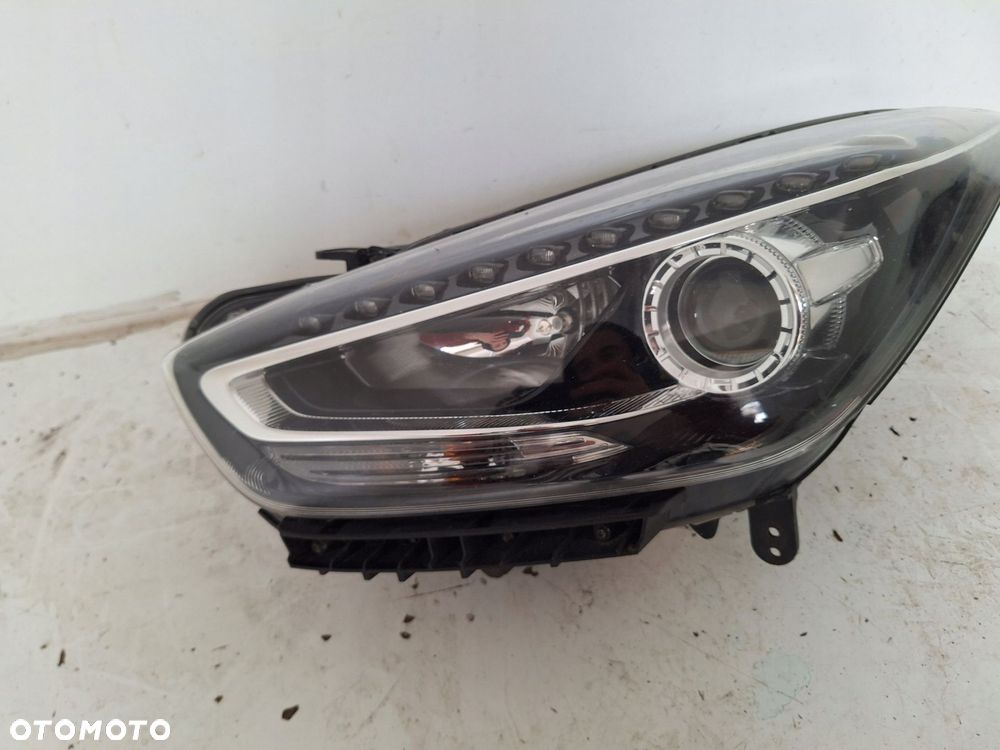 hyundai i40 2015- lift lampa lewa xenon zielona kostka skretna przod eu - 8