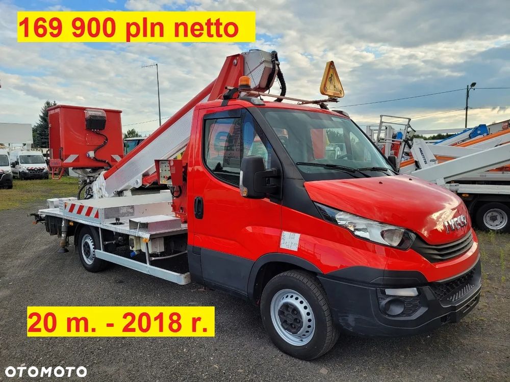 Renault Maxity podnośnik koszowy 26 m 25 m 24 m 22 m 21 m 20 m 18 m - 15