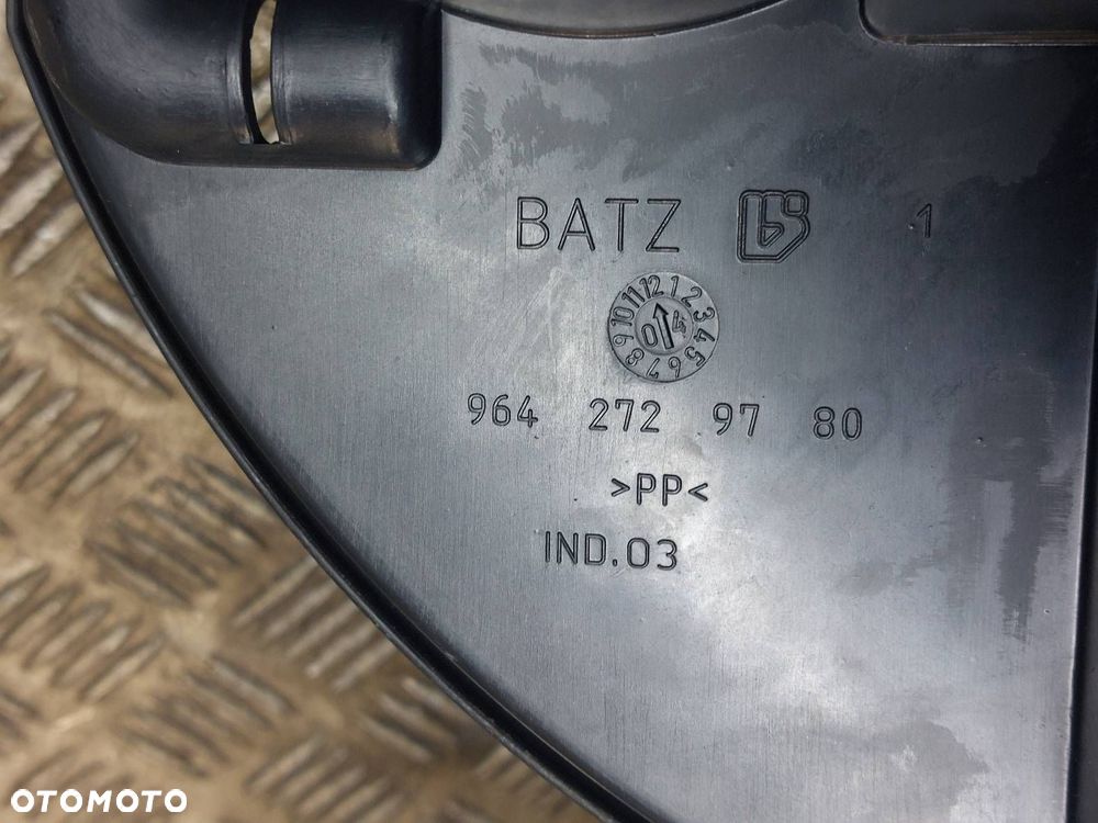 ORGANIZER WKŁAD BAGAŻNIKA + ZAPAS PODNOŚNIK 4x108 175/65R14 CITROEN C3 I - 2