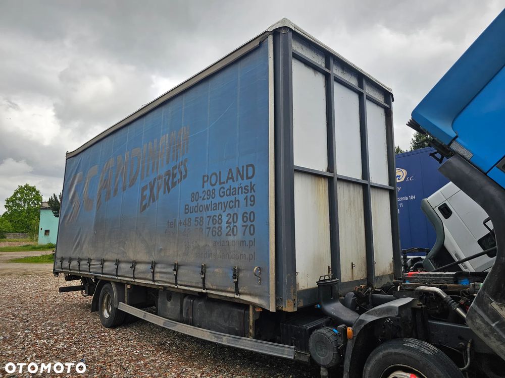 ZABUDOWA SKRZYNIA PLANDEKA PAKA MAGAZYN FIRANKA 7,2 m MAN TGL VOLVO FL6 FL RENAULT MIDLUM - 11
