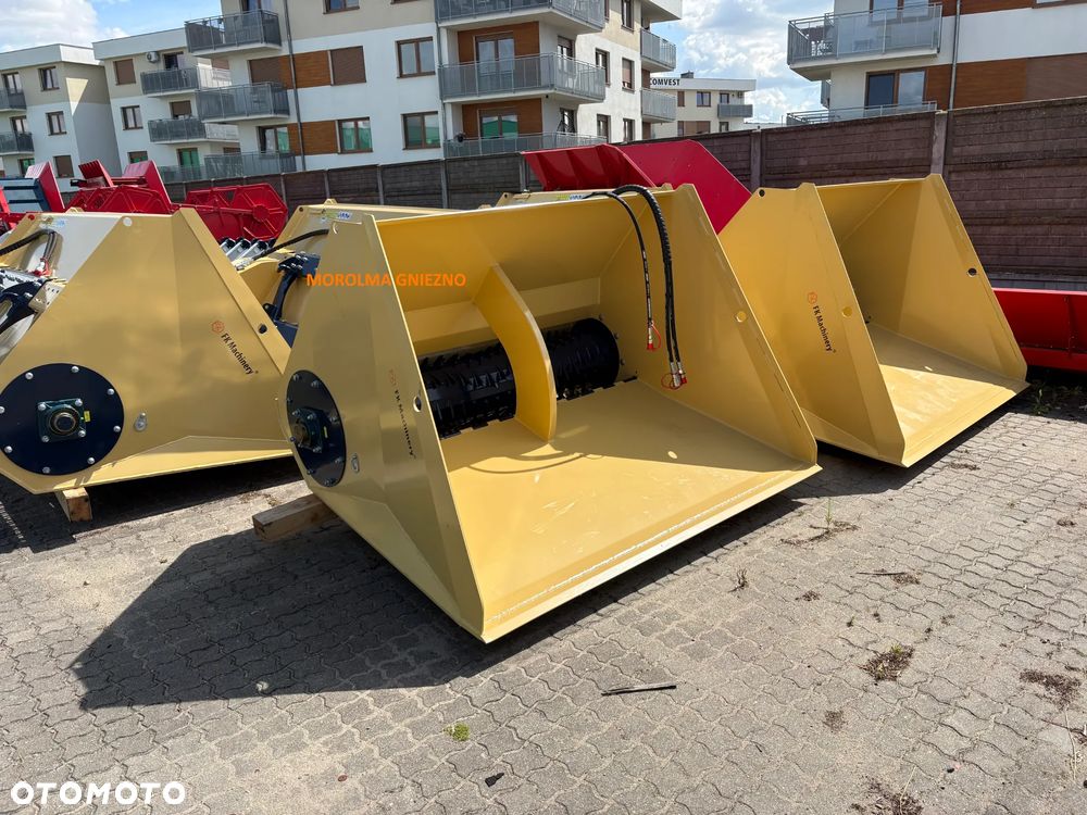 Rozdrabniacz do roślin okopowych i pastewnych – szufla do siekania FK MACHINERY FRSB210 | Biogazownie | EURO - 3