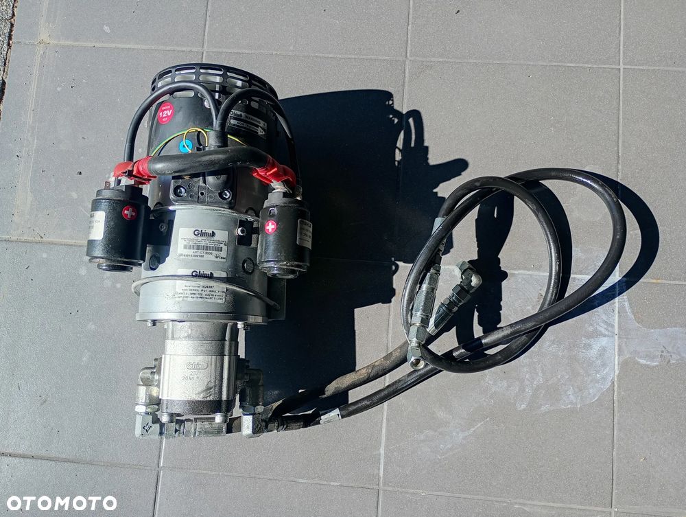 Elektropompa Hydrauliczna 3KW 360A 12V Silnik Hydrauliczny Pompa Hydrauliczna - 9