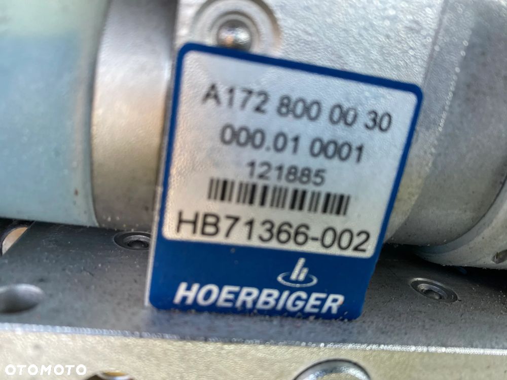 MERCEDES slk 172 kompletny dach zawiasy pompa zamki przewody silowniki - 5