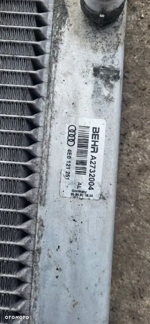 CHŁODNICA WODY 4E0121251 AUDI A8 S8 D3 3.0 4.0TDI 2003 2010 - 2