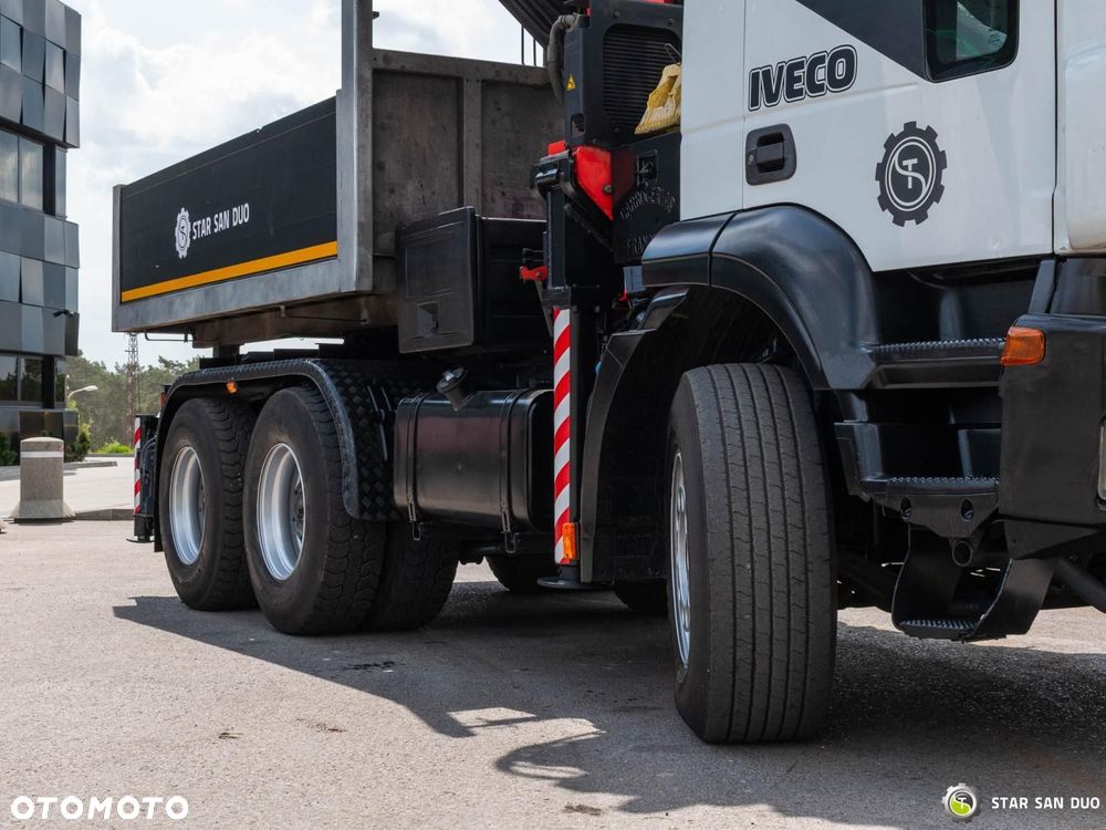 Iveco TRAKKER 450 6x4 PALFINGER PK 44002 HDS Żuraw Fly Jib Ciągnik - 27