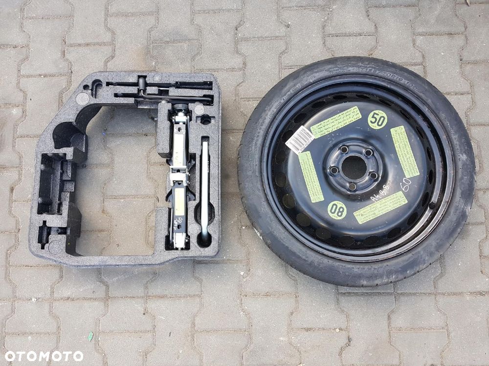 AUDI A4 B8 08-16r A5 8T KOŁO DOJAZDOWE 19 5X112 LEWAREK - 1