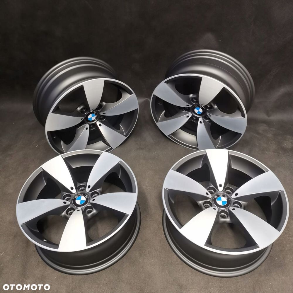 FELGI BMW E60 E61 7,5J 17 5x120 IS20 6762001 GRAFIT CNC MAT - 9