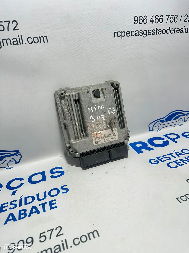 .Centralina Motor Original Bosch BMW MINI 9HZ 1.6 HDI 7823934 0281015233 2006 - 2014 - 2