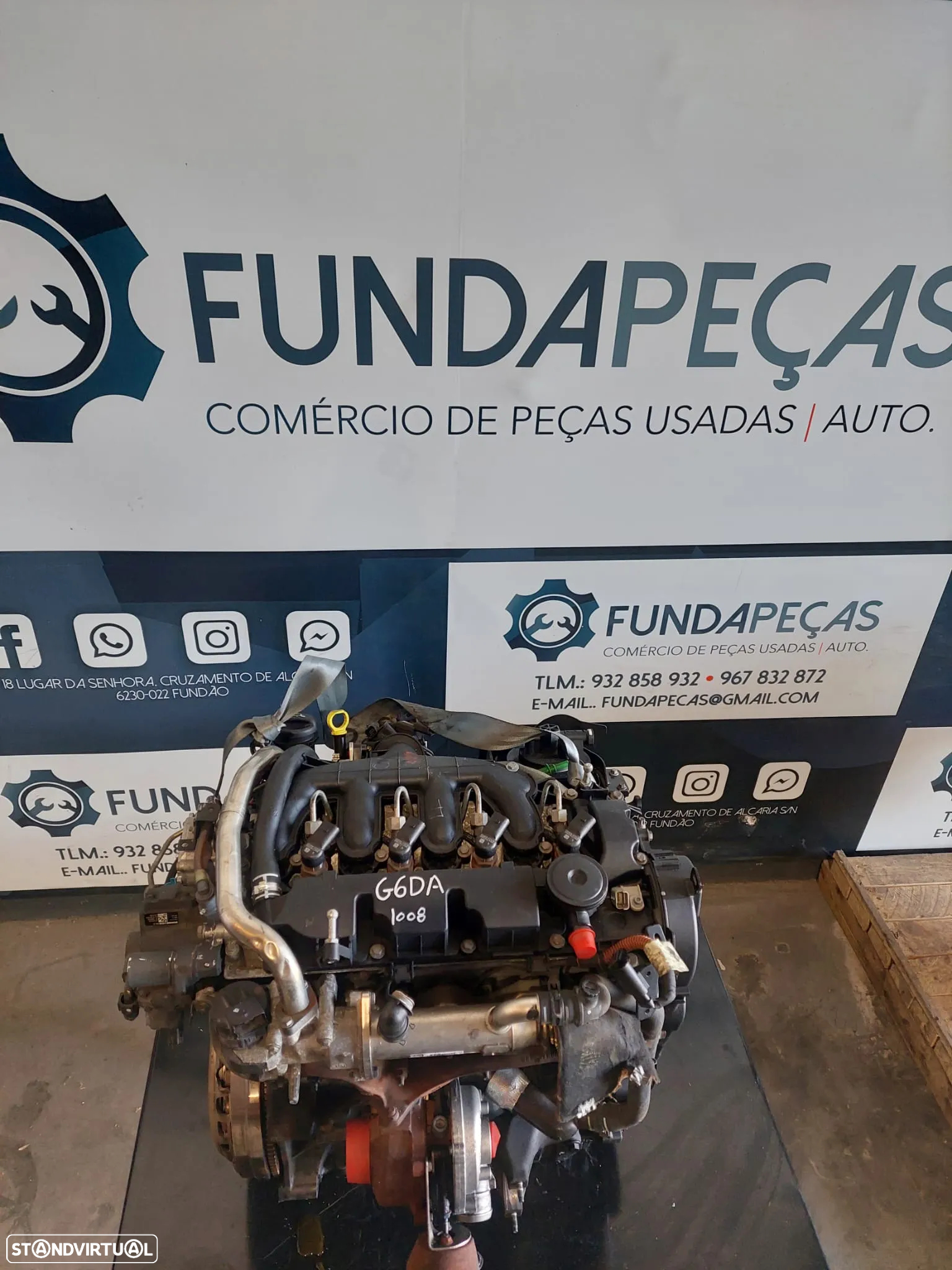 Motor Ford C Max 2.0 TDCI Ref: G6DA - 2