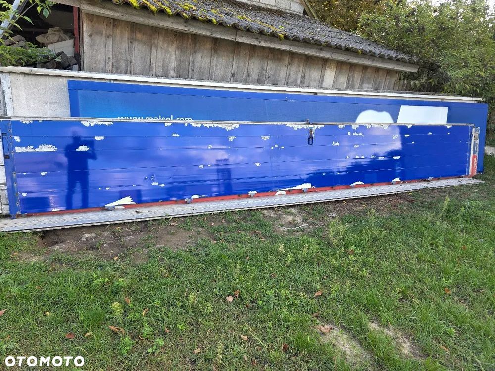 BURTY ALUMINIOWE NIEMIECKIE 7,04 x 0,90 m Z ZAWIASAMI
