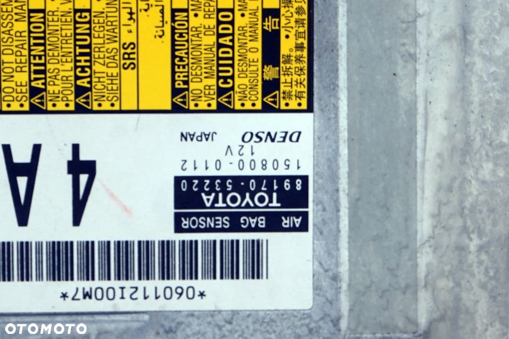 DESKA ROZDZIELCZA AIRBAG KONSOLA IS III E3 LEXUS 2013-2017 - 22