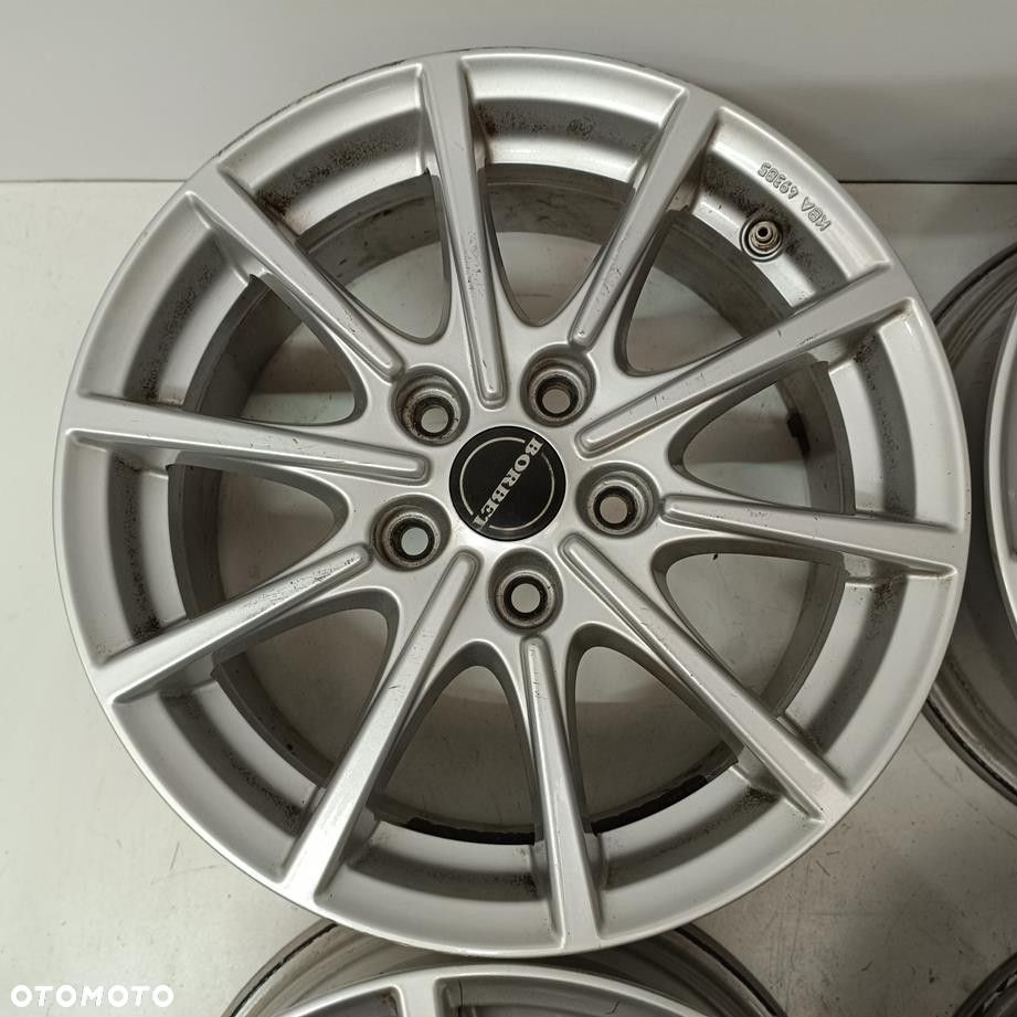 Alufelgi 5x112 16 Borbet Audi Vw Seat Skoda Merc 4szt (F7897) - 5
