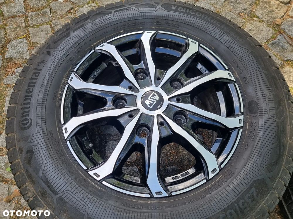 Koła Felgi aluminowe 16 OZ MSW 48 VAN/ opony letnie Continental Van Contact Eco 235/65/16C Ford Kamper Bus - 3