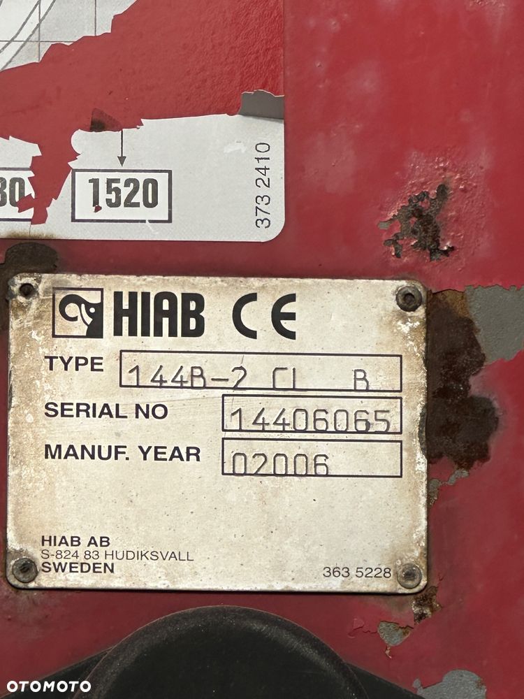 Mercedes-Benz Axor 1828 skrzyniowy HDS Hiab 144B-2CL Zamiana - 9