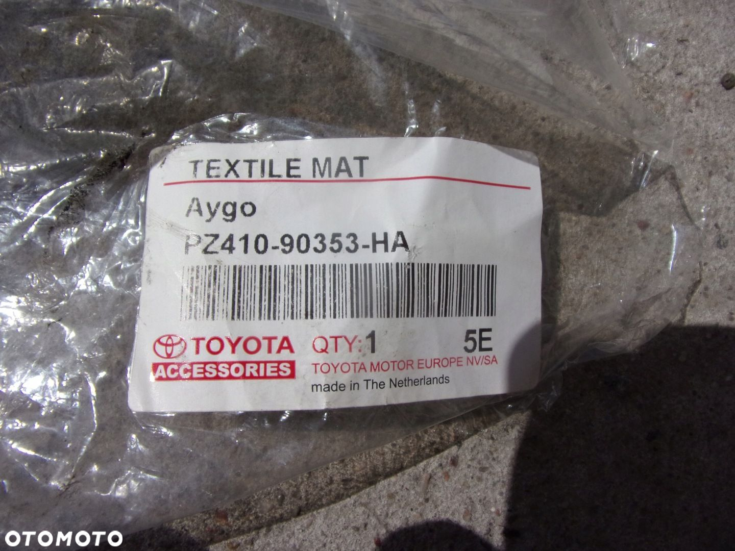 TOYOTA AYGO II DYWANIKI ORYGINALNE KOMPLET 14-23 - 3