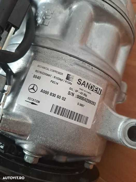 Compresor aer condiționat NOU Mercedes CLA CLS GLC GLE cod A0008306002 - 2