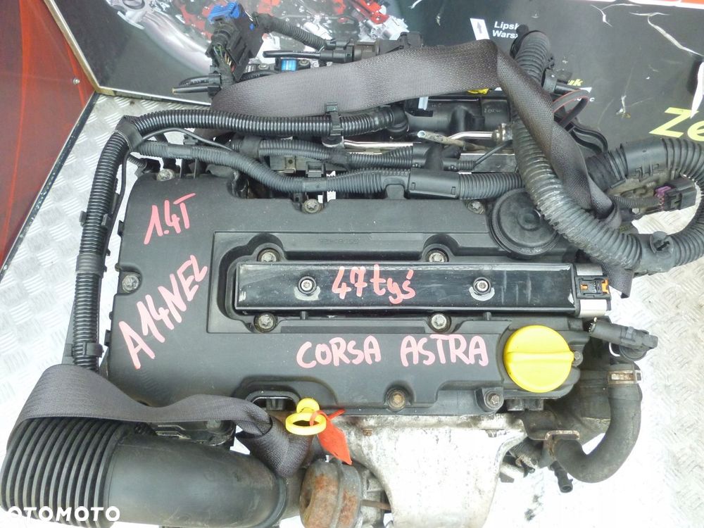SILNIK OPEL CORSA ASTRA 1.4 T A14NEL 47 TYS - 2