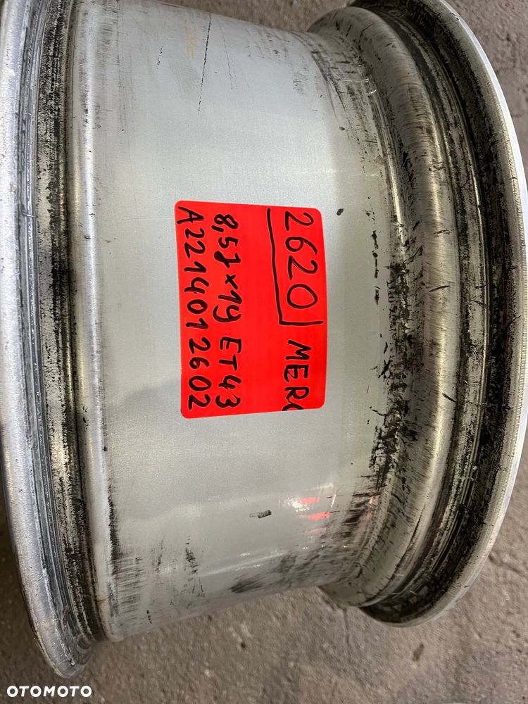 Mercedes Felga S klasa A2214012602 8,5 x 19 ET 43 1szt. - 3